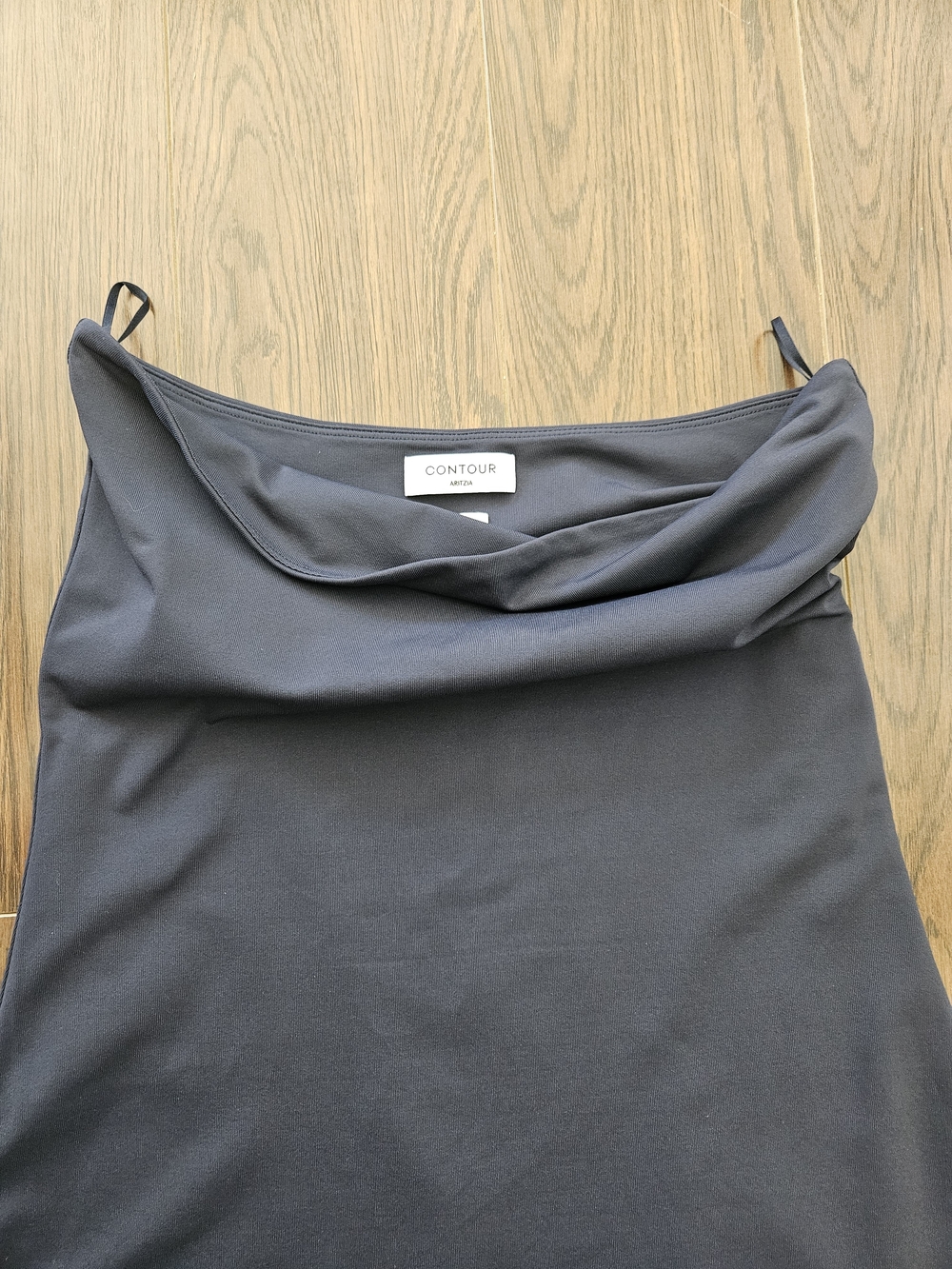 Aritzia Original Contour Enrapture Mini Tube Dress Dark Night Navy Size Large - Picture 4 of 9